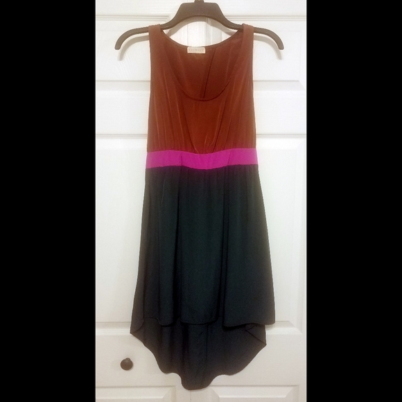 Solemio high low sleeveless cutout dress - Picture 2 of 6